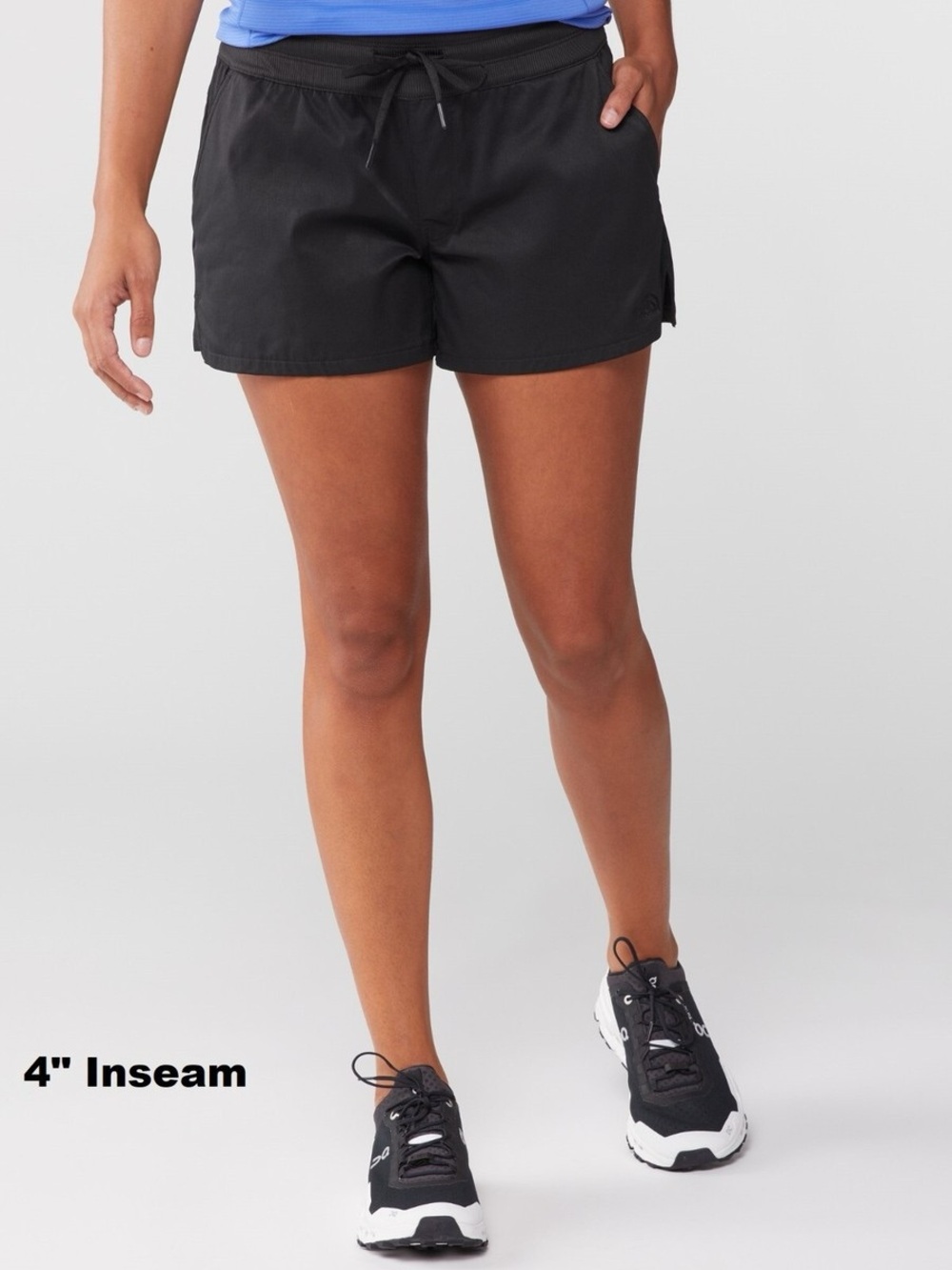 The North Face Women's Aphrodite Motion Black Athletic Shorts 4” inseam Size XL